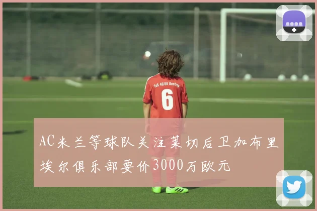 AC米兰等球队关注莱切后卫加布里埃尔俱乐部要价3000万欧元
